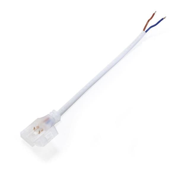 Ledme Cabe Adaptador C/ Clip Para Fita Led 220Vac Ruzok