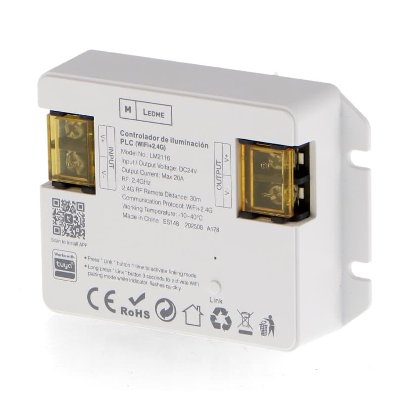 Controlador Plc Master Smart Garden 24V Wifi+2,4Ghz