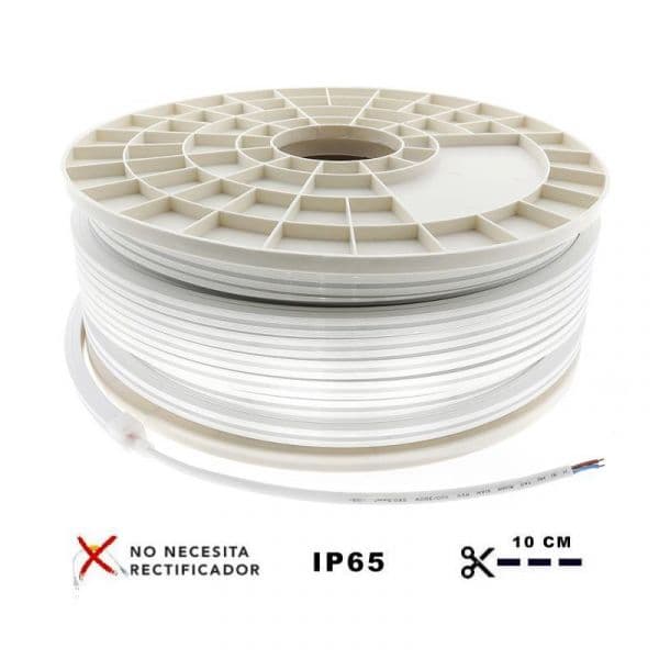 Ledme Néon de LED Flexível 230V DC Proline 12W/m 50 Metros 6000K