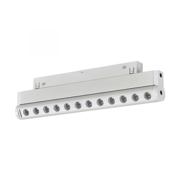 Ledme Projetor LED Linéaire Serie 16mm 12W para carril Magnética Blanco 48V 4000K
