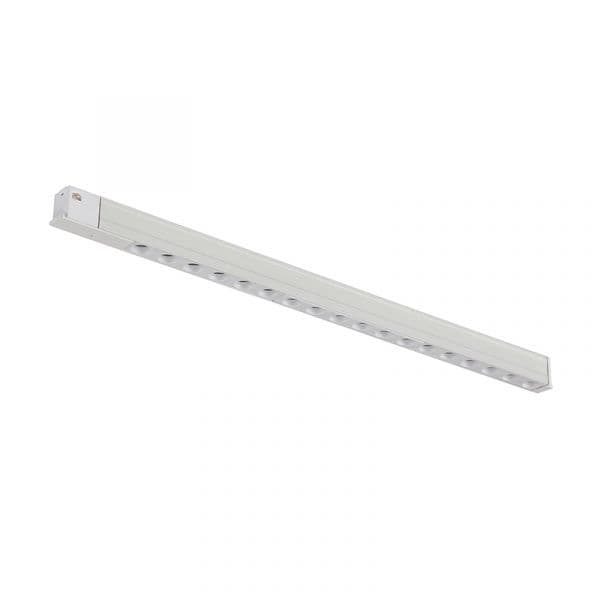 Ledme Projetor LED Série Hallway 16mm 18W para Calha Magnética Branco 48V 3000K