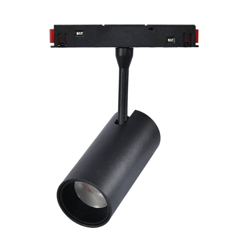 Projetor LED Série 16mm 10W para Calha Magnética Preto 48V 3000K
