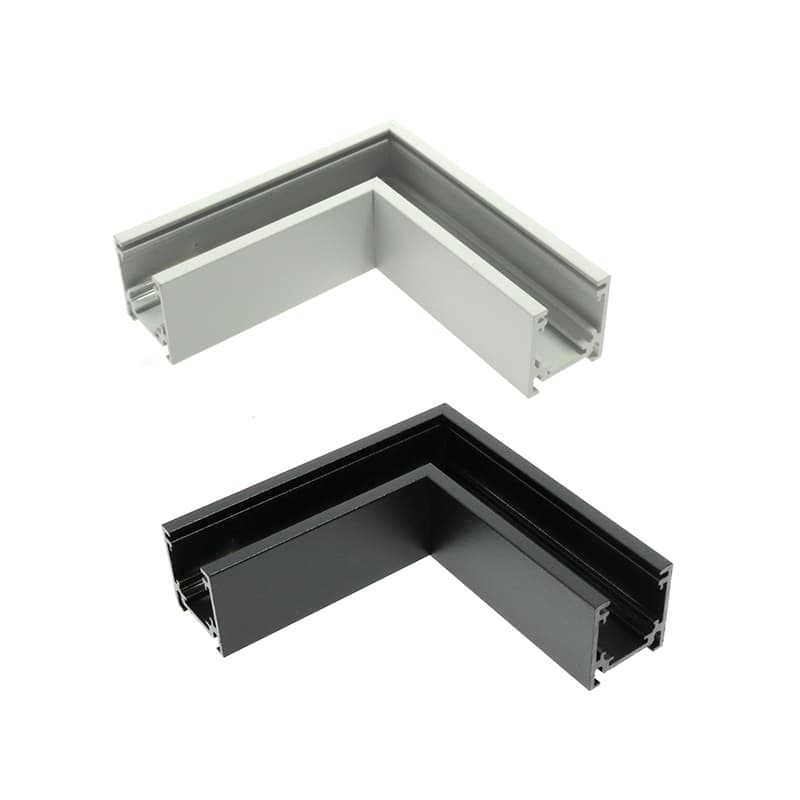 Projetor LED Série 16mm 10W para Calha Magnética Preto 48V 3000K.