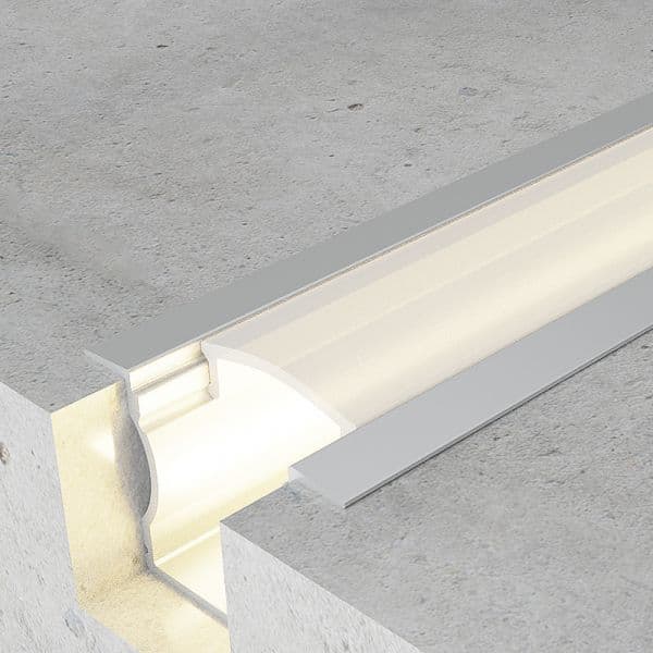 Ledme Perfil de Aluminio U High Com Abas 2 Metros