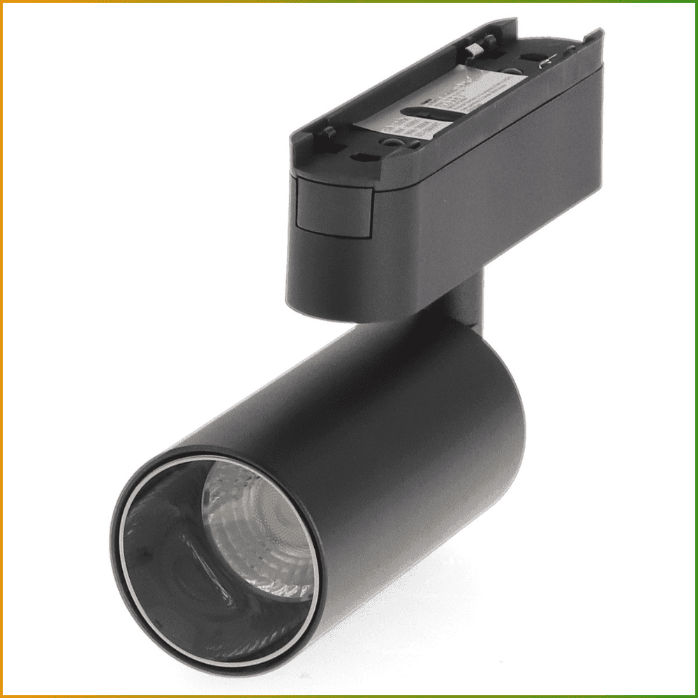 Projetor Led Mildean 12W de Calha Magnética Preto 42V - CCT