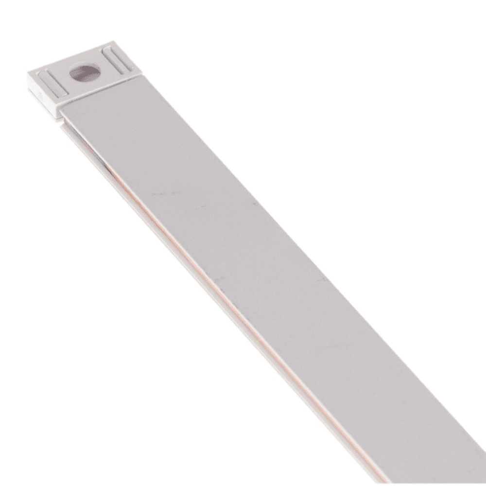 Calha Magnética Serie 5Mm Branco - 2 Metros