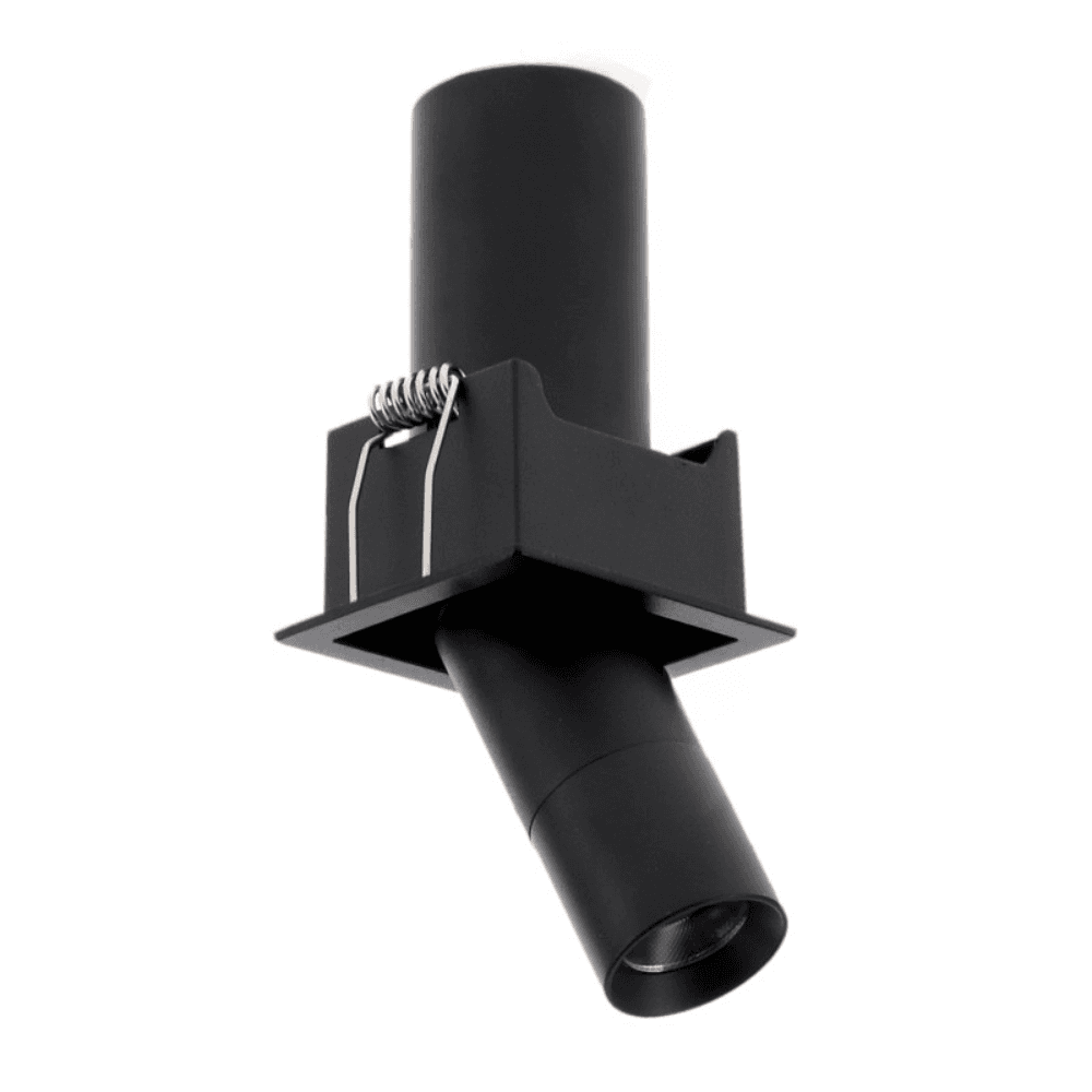 Downlight Led Direcionável Black Tube Square 5W Cct