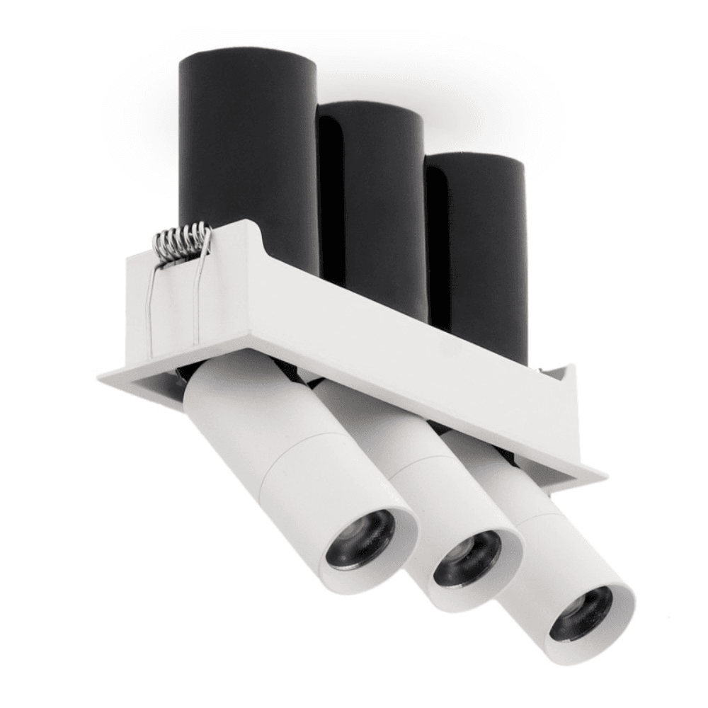 Downlight Led Direcionável White Tube Square 15W Cct