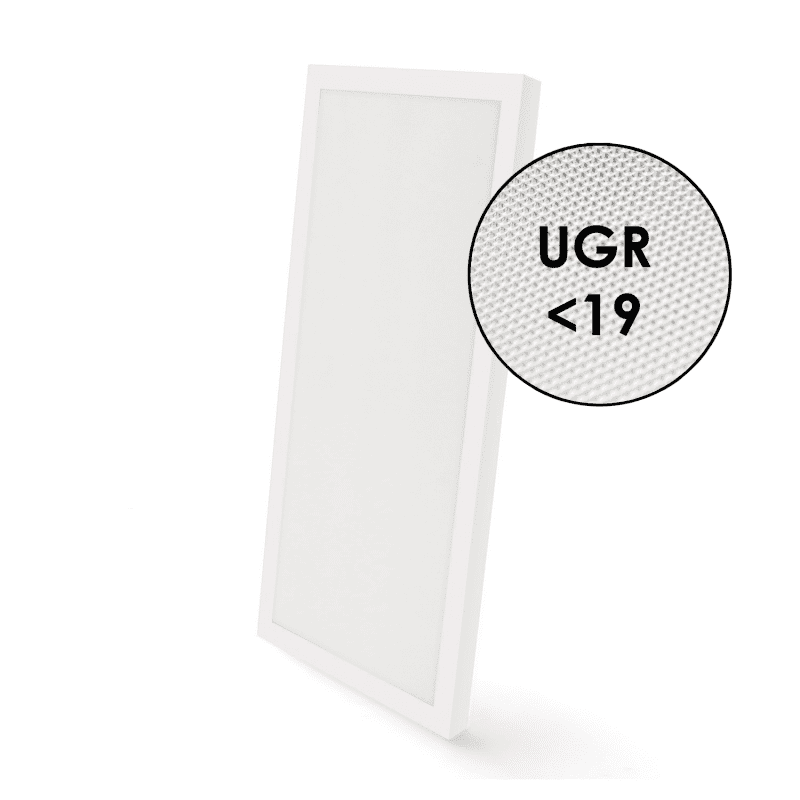 Painel Led Superfície Retangular Série Home 90X30 Cm 36W