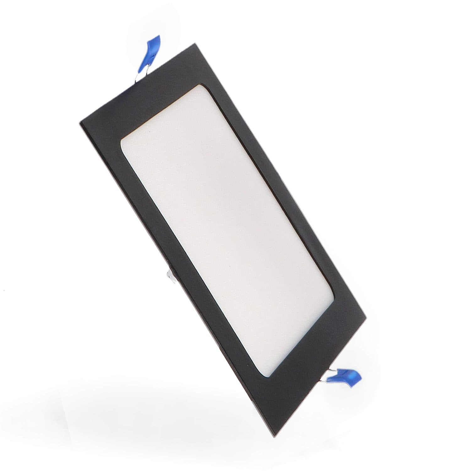 Painel Led Quadrado Preto 12W CCT