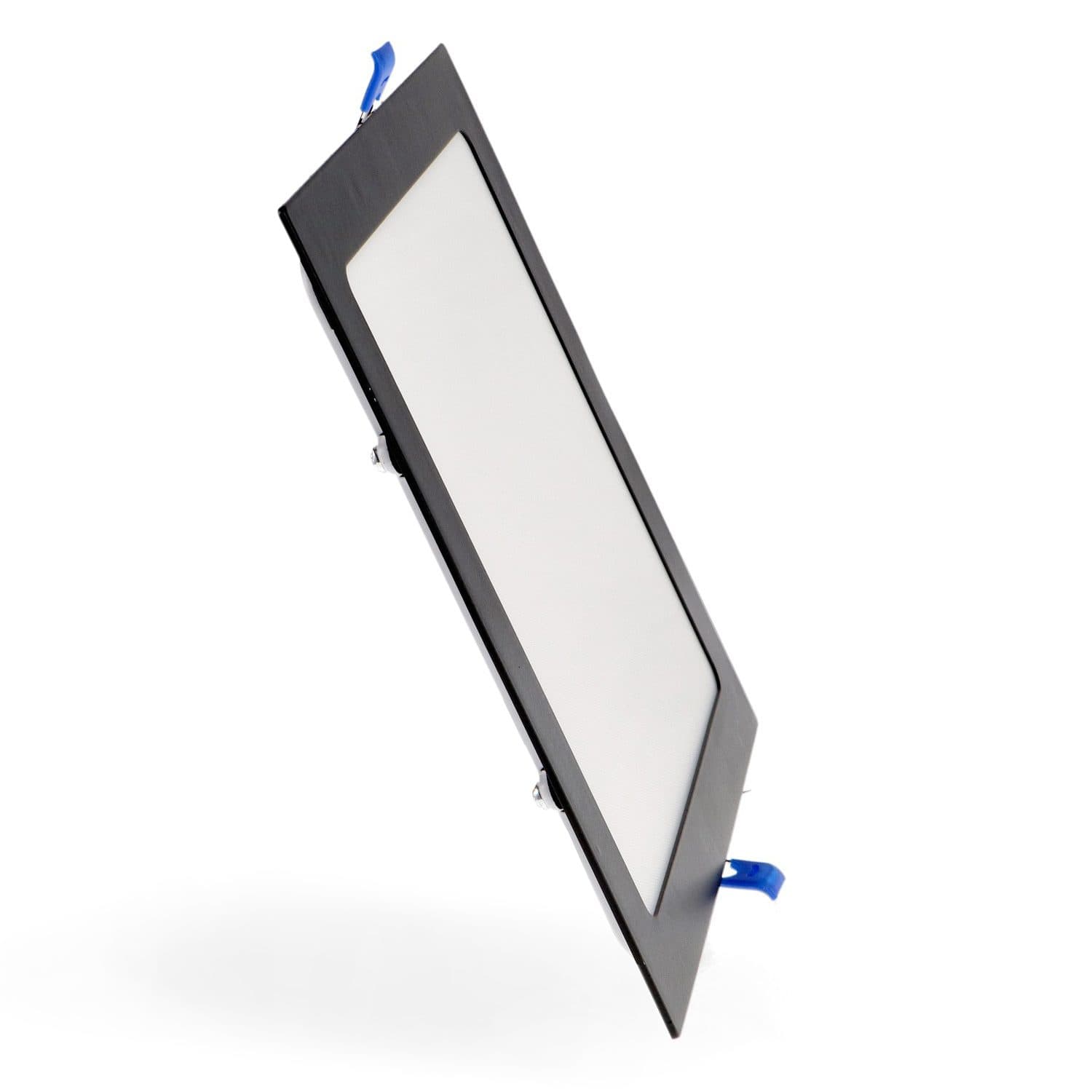Painel Led Quadrado Preto 20W Cct