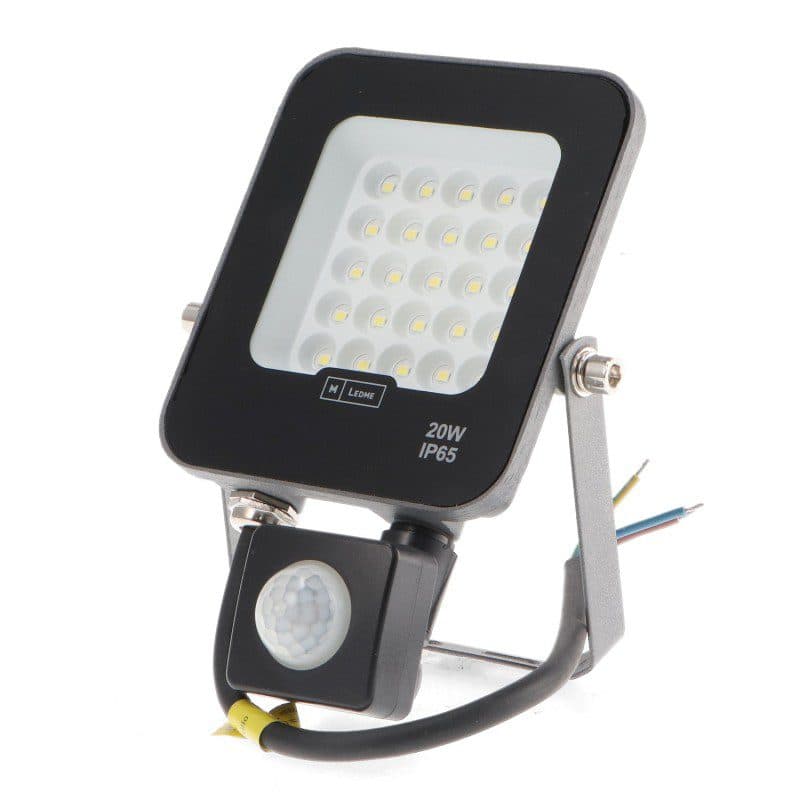 Projetor Led Napoli Plus 20W Com Sensor de Movimento