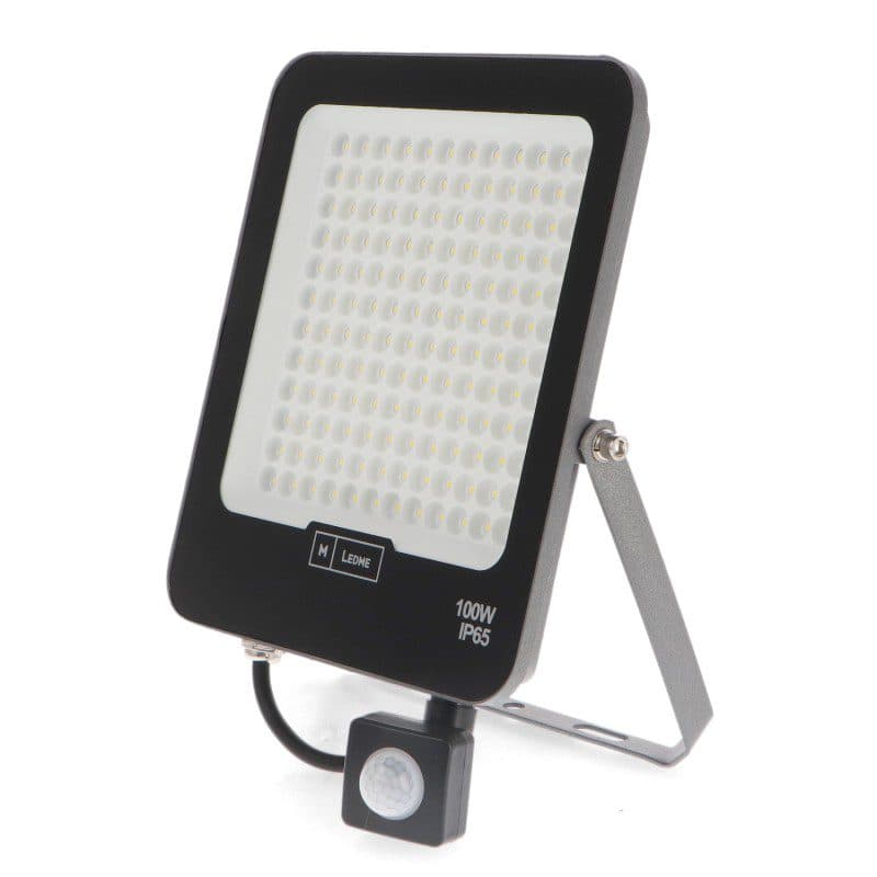 Projetor Led Napoli Plus 100W Com Sensor de Movimento