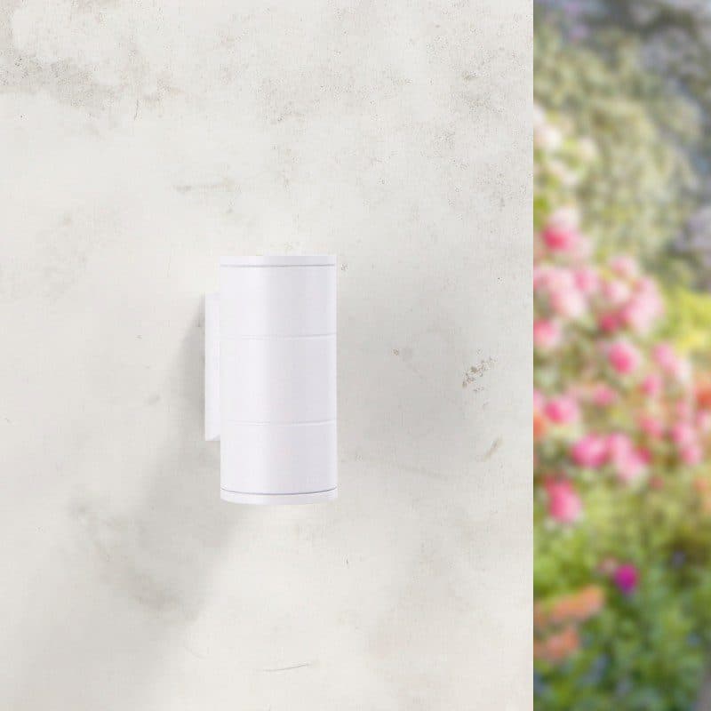 Aplique Parede Tubo LED Branco 2X3W IP54 3000K