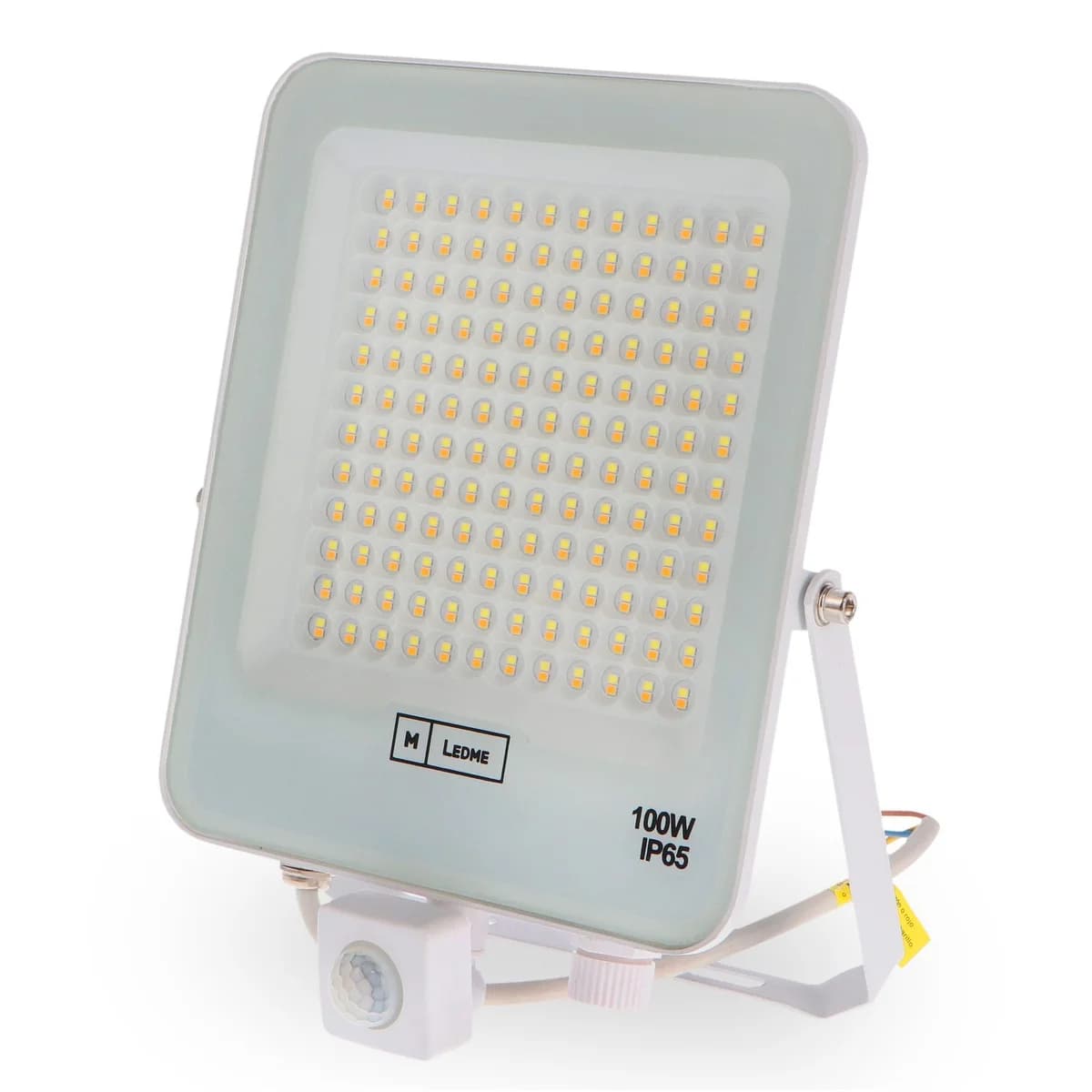 Projetor LED Napoli Plus White 100W com sensor movimento CCT