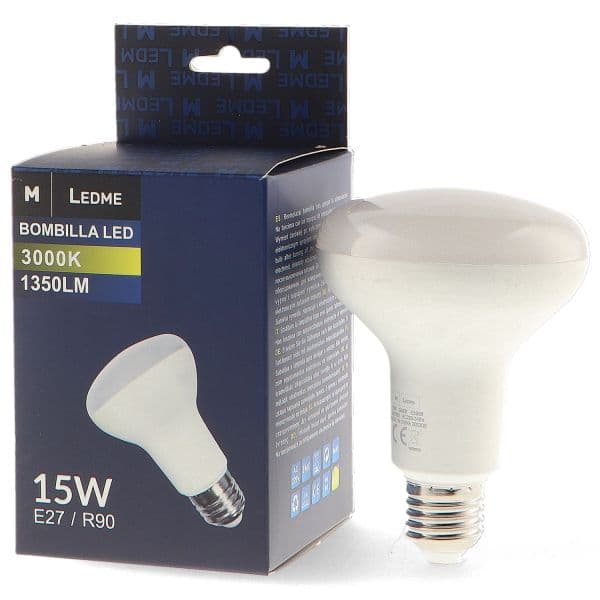 Ledme Lâmpada Led E27 R90 15W 6000K