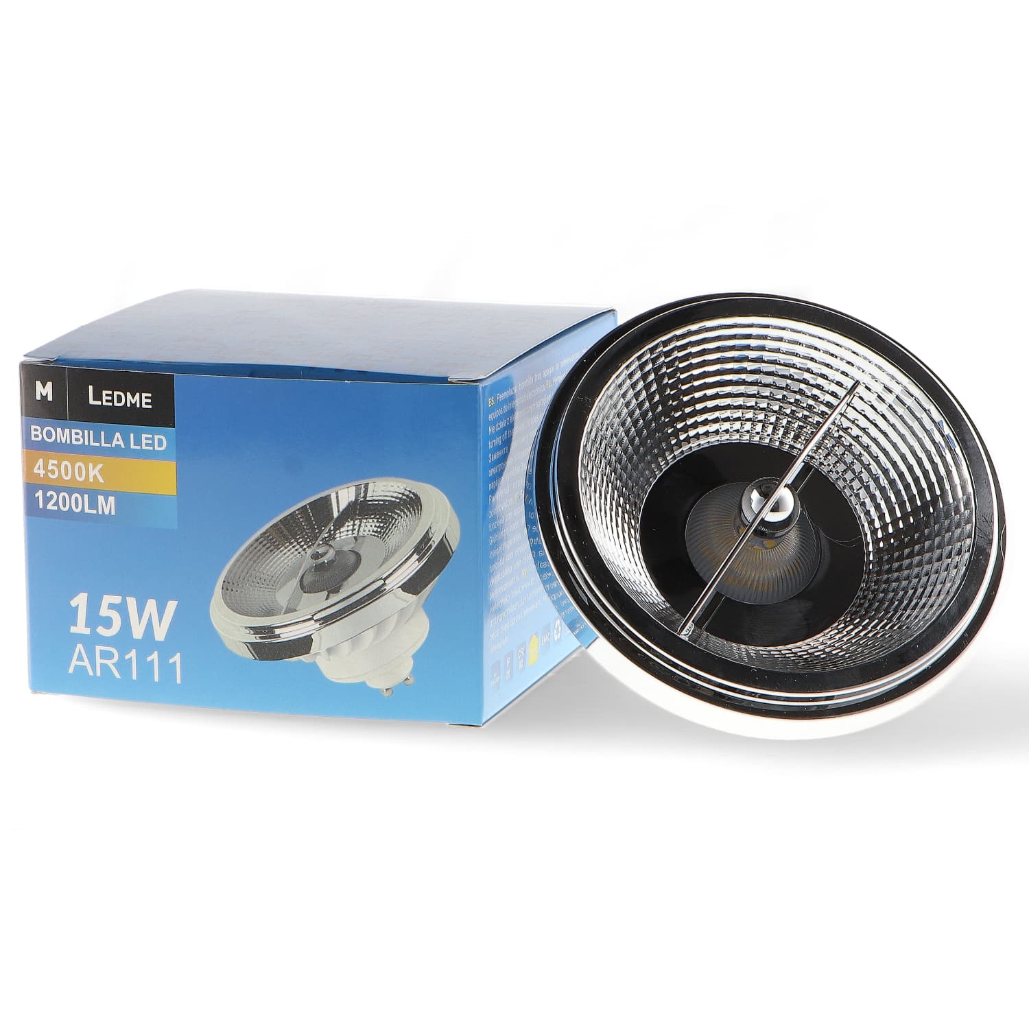 Ledme Lâmpada Led Star Gu10 Ar111 15W 24º 3000K