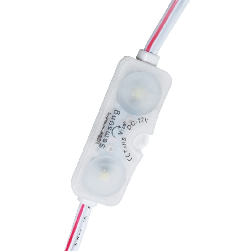 Conjunto de 20 Módulos de 2 LED Smd Samsung 12V Dc 1W 6000K