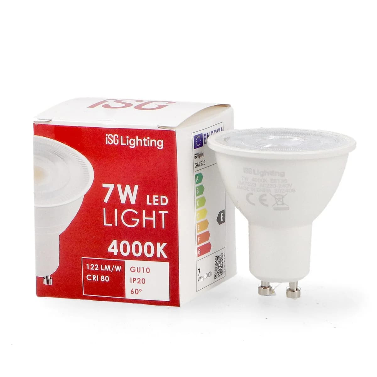 Lampada LED GU10 Smd Plus 7W 60º 2700K