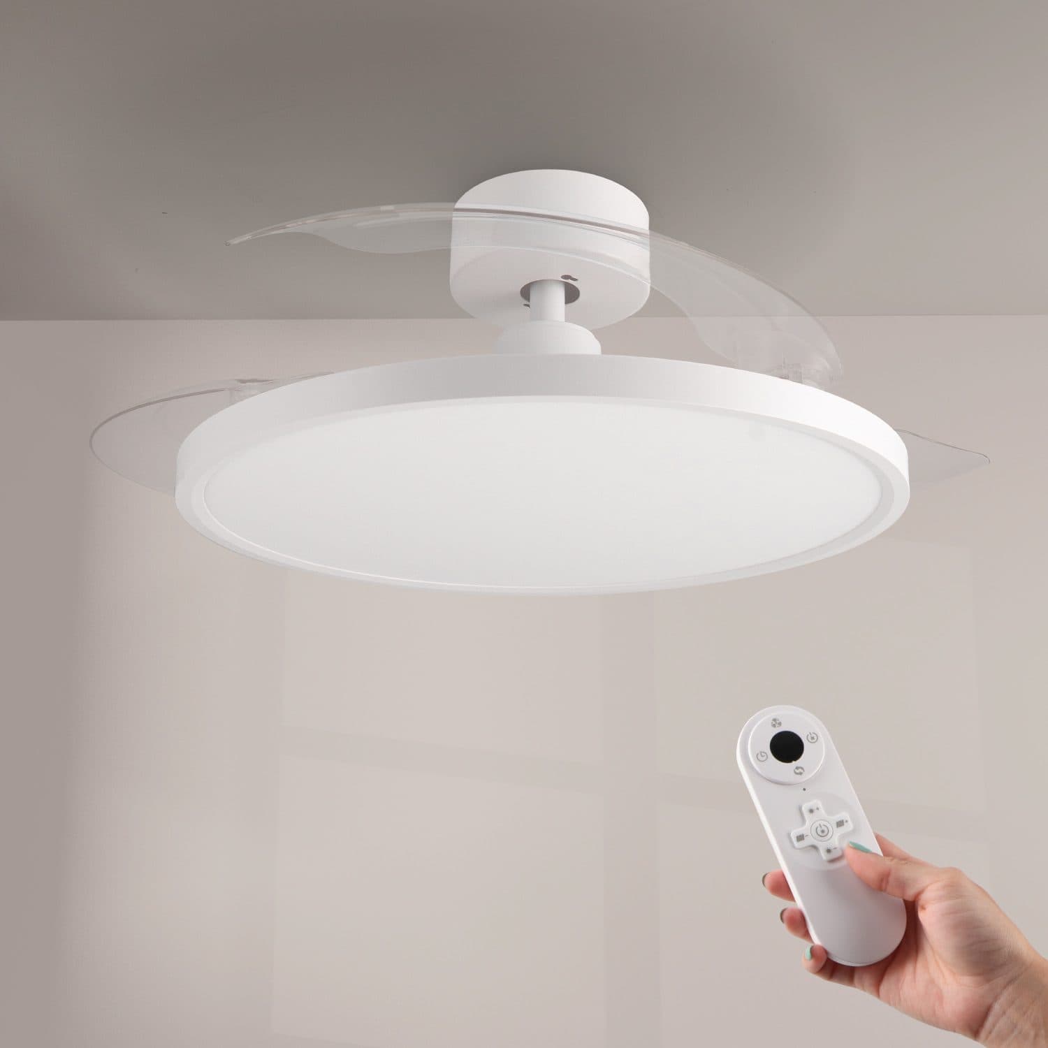 Ventoinha de Teto Led Paack ø107 Cm