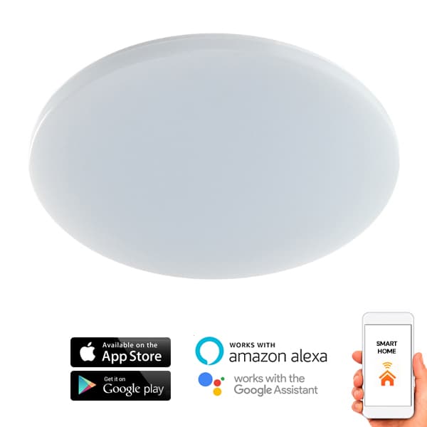 Plafon LED SFHERE 12W PIR 360º Sensor de Movimento IP54 6000K