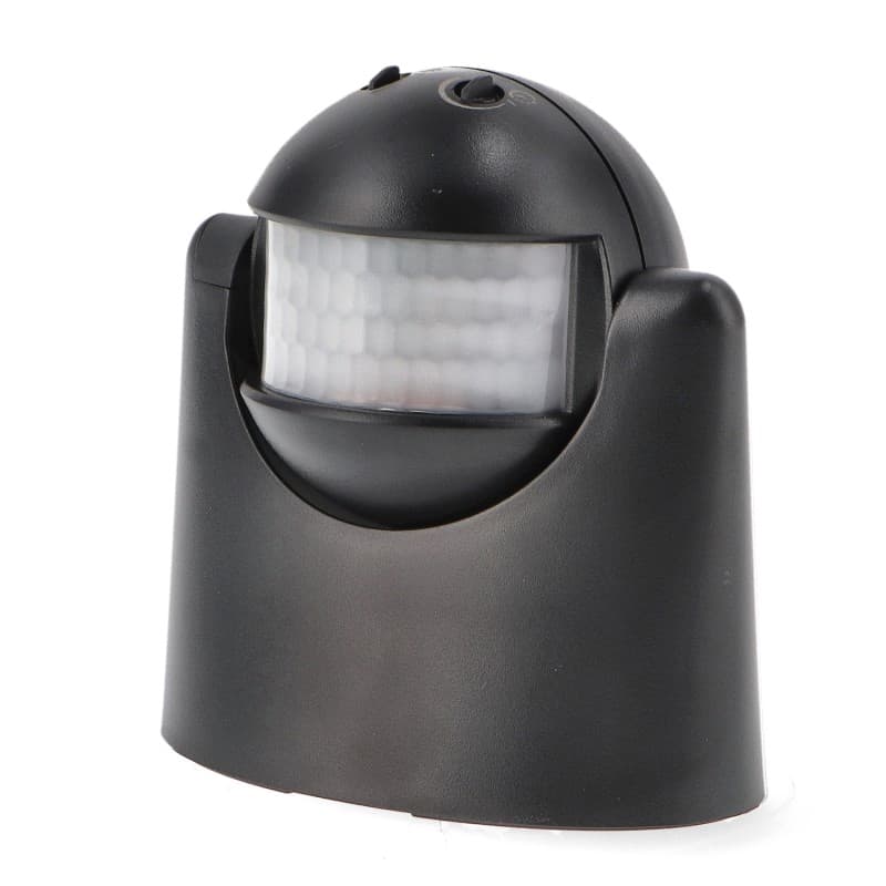 Detector de Movimento PIR 180º Superfície Preto