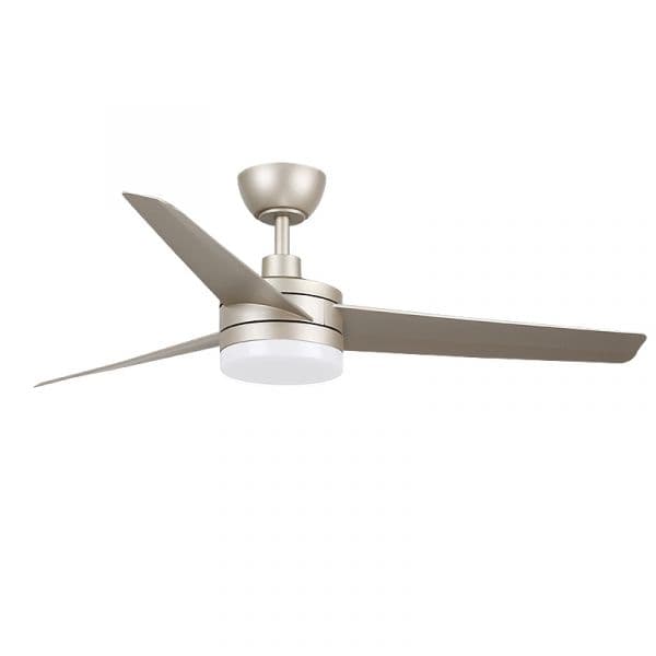 Ledme Ventilador de Teto LED Curva Cinza