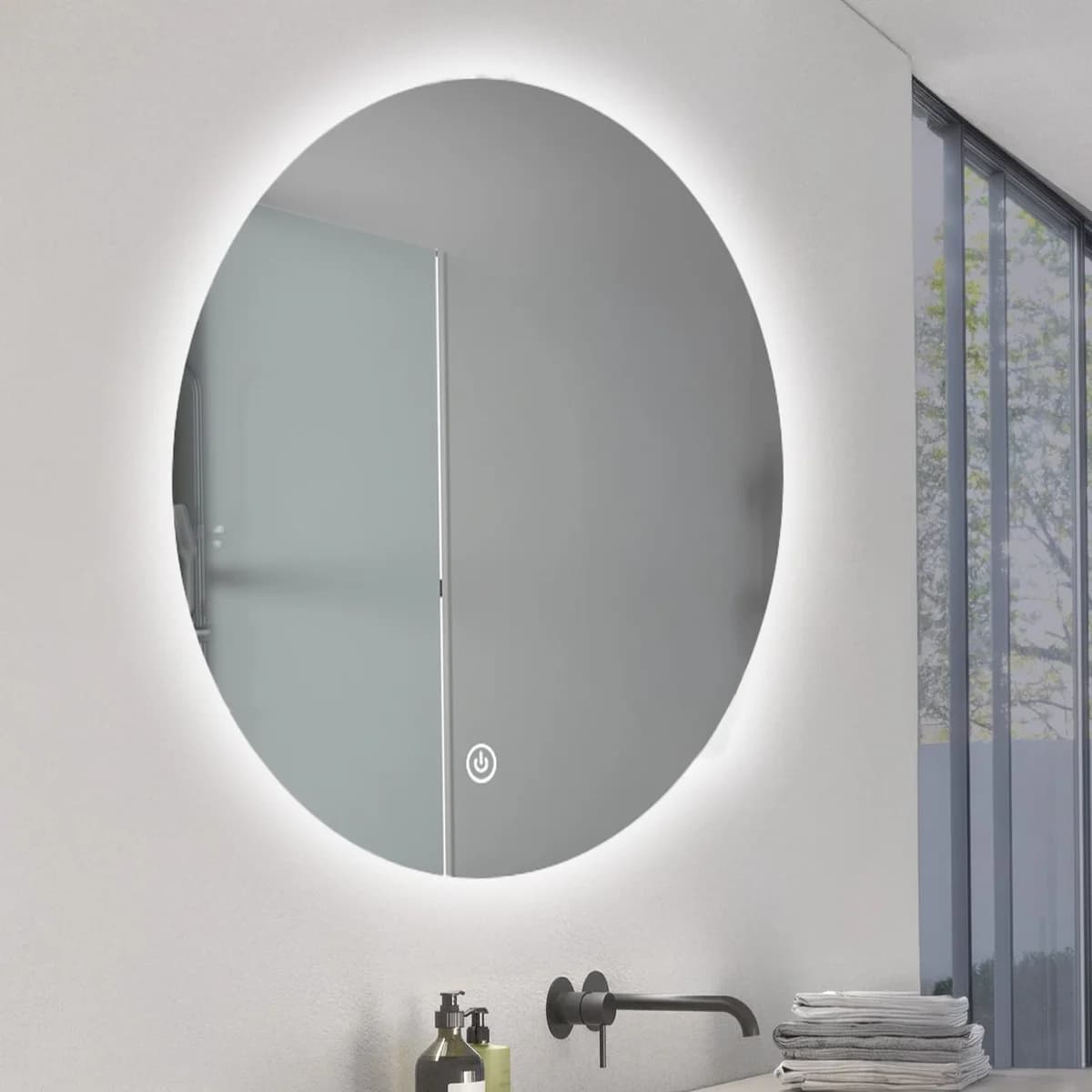 Espelho LED para casa de Banho 15W Rocio CCT