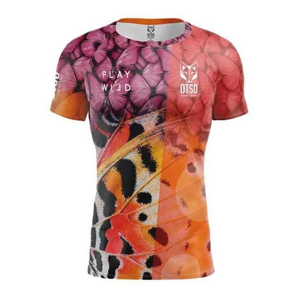 Otso Wings Short Sleeve T-shirt Colorido XL Homem