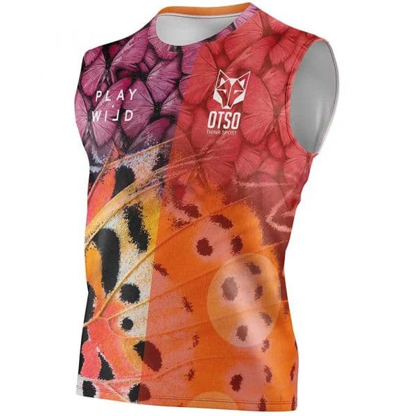 Otso Wings Sleeveless T-shirt Laranja S Homem