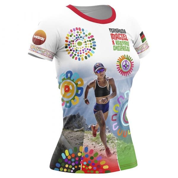 Fernanda Maciel X Kenian Children Charity Short Sleeve T-shirt Colorido S Mulher