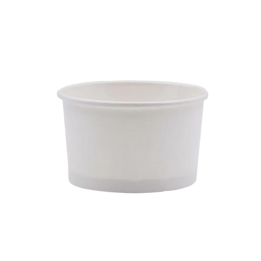 Copos Gelado 080ml Papel Branco 50un