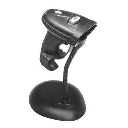 Posiflex Scanner 10POS Lector de códigos de barras portátil 1D Laser Negro