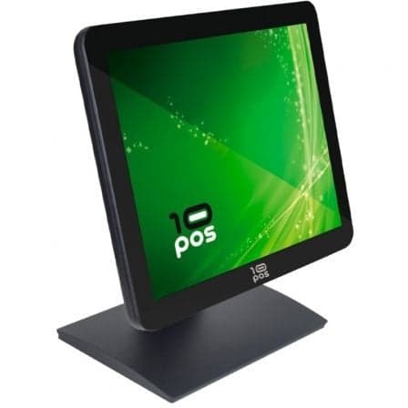 Monitor 10POS 17 TS-17HV 1280x1024 Tátil Capacitivo 10 Pontos Plano HDMI VGA USB VESA Preto