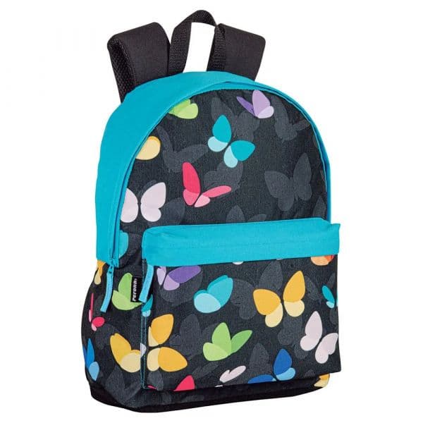 Perona Mochila Borboletas 43cm Multicolor
