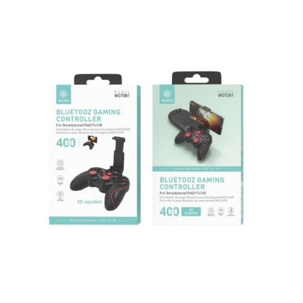 IKREA Comando Gaming para SmartPhone IKREA WO7081 PRETO + VERMELHO - 8435606784795