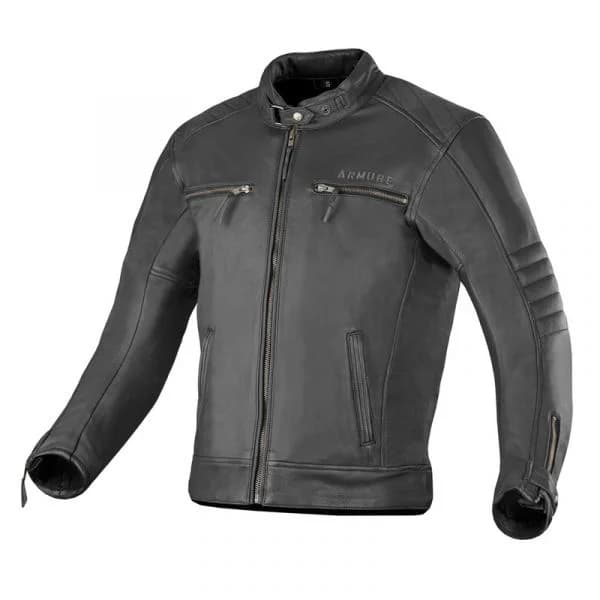 Armure Casacos Charle Leather Black Xs