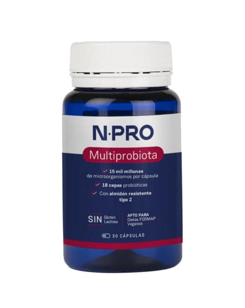 Multiprobiota - 30 Cápsulas - NPRO Salud Intestinal