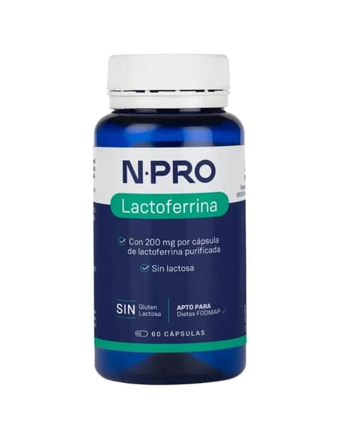 Lactoferrina - 60 Cápsulas - NPRO Salud Intestinal
