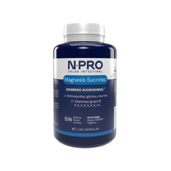 NPro Magnésio Sucrotec 120 Cápsulas
