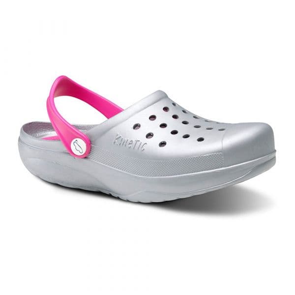 Feliz Caminar Kinetic Clogs Prateado EU 40