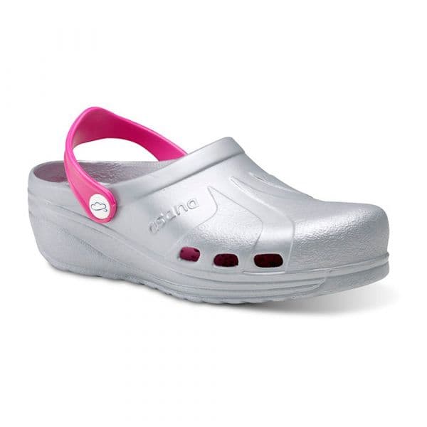 Feliz Caminar Asana Clogs Prateado EU 38