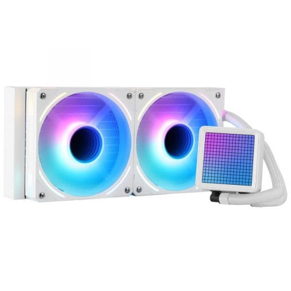 Kit Forgeon Solum Liquid Cooling 240 ARGB Frigorífico Líquido Branco