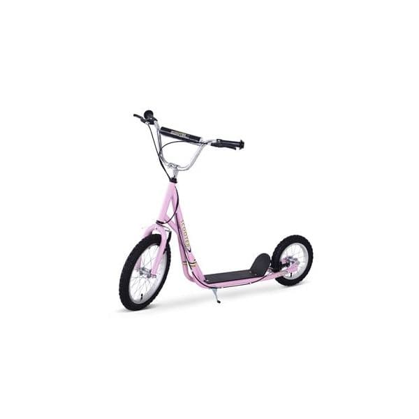 HomCom Trotinete Scooter de 2 Rodas Rosa - 371-028PK