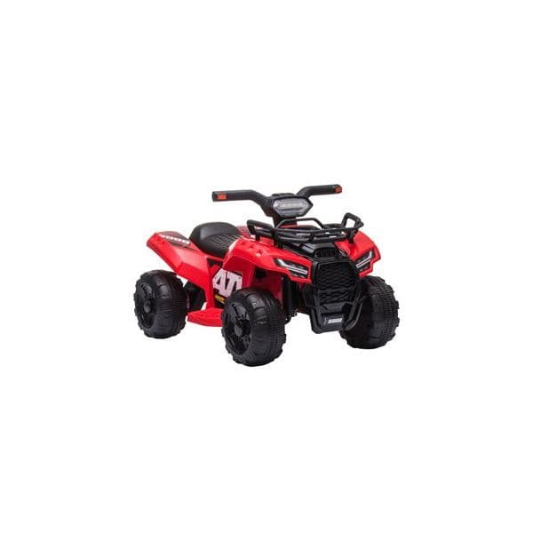 Homcom Quadriciclo Elétrico 6V Infantil Vermelho