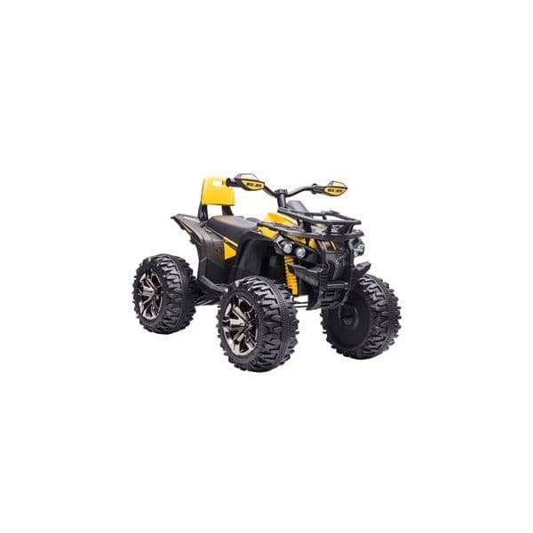 Homcom Quadriciclo Elétrico 12V Amarelo
