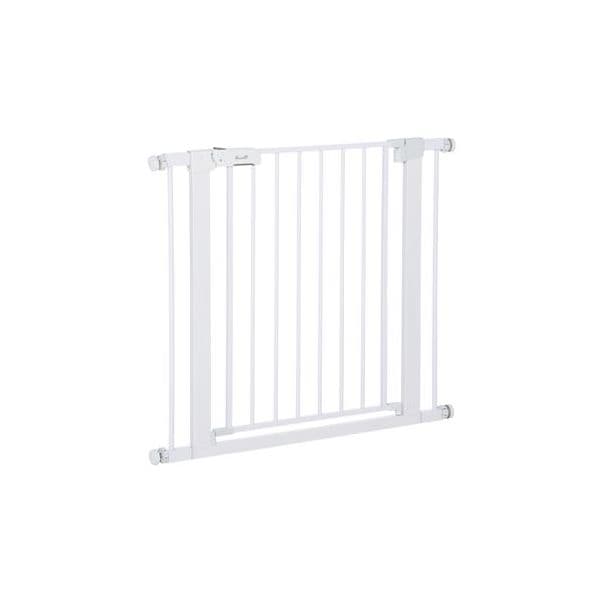 Pawhut Barreira de Segurança 75-96cm Escadas Portas e Corredores com Fechamento Automático