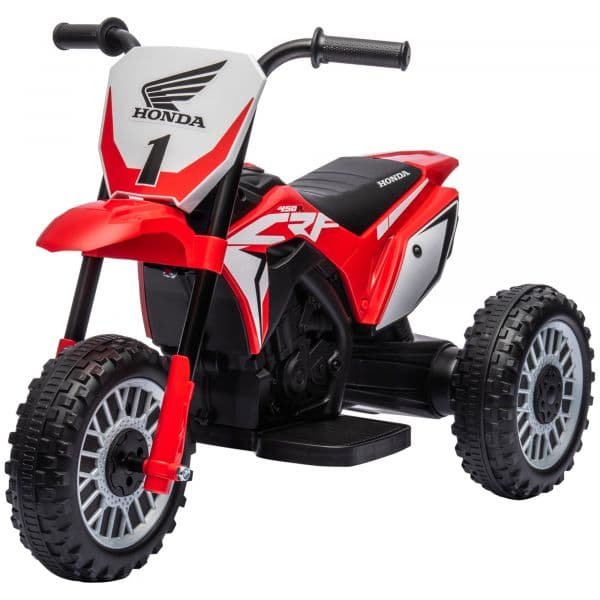 HomCom Mota Elétrica com Licença Honda CRF450RL 6V Vermelho