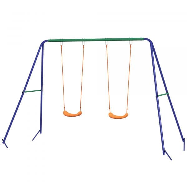 Outsunny Conjunto de Baloiço para Crianças 344-073V00MX Multicor 269x160x180 cm