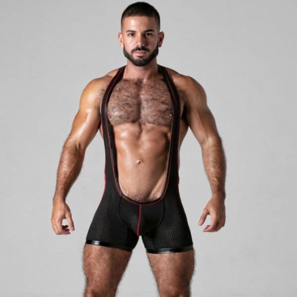 Locker Gear Singlet Look At It Vermelho 36 S